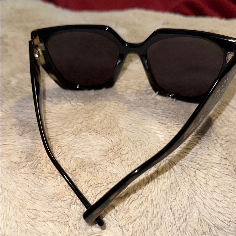 Prada Women's Tortoise Shell Sunglasses - Picture 7 of 8